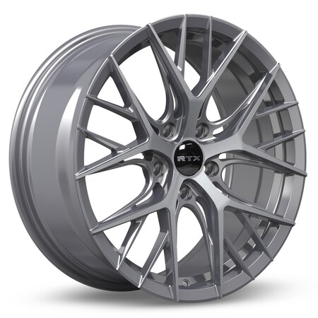 Rtx Alloy Wheel, Valkyrie 18x8 5x114.3 ET40 CB73.1 Lite Gunmetal Machined 083019